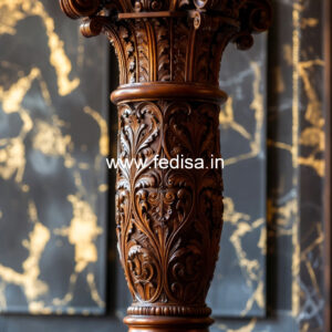 Save This Wooden Pillar Design for Your Dream Home