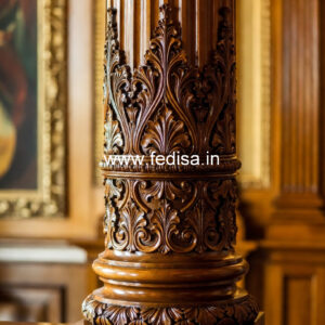 Wooden Pillar Designs That Look Bold & Stylish