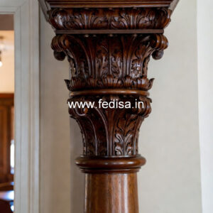 Wooden Pillar Designs That Feel Stylish Interiors