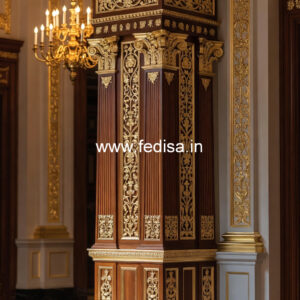 Wooden Pillar Designs That Feel High-End Living