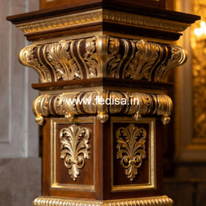 Wooden Pillar Designs That Look Artistic & Premium