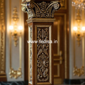 Wooden Pillar Designs That Feel Royal Interiors