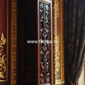 Stylish Wooden Pillar Design for Home Decor