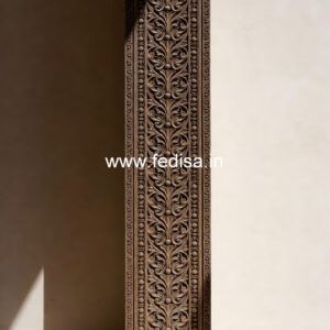 Wooden Pillar Design for Interior Theme