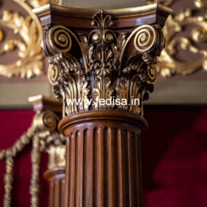 Wooden Pillar Design for Stylish Homes