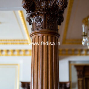 Wooden Pillar Designs That Look Luxury