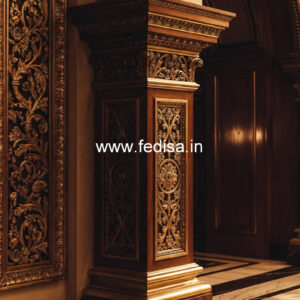 Wooden Pillar Designs That Add Elegance
