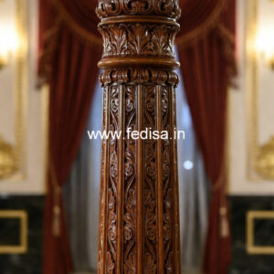 Wooden Pillar Designs for Elegant Spaces