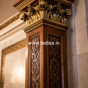 Wooden Pillar Designs That Speak Luxury