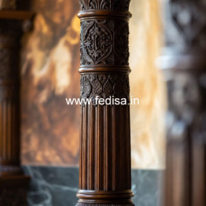 Wooden Pillar Designs That Look Classy