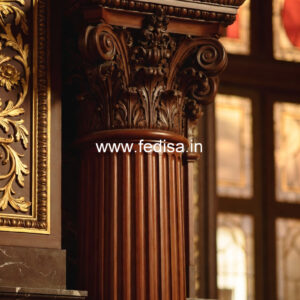 Wooden Pillar Designs That Make Homes Look Rich