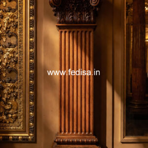 Wooden Pillar Designs That Feel Designer