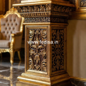 Wooden Pillar Designs That Feel Stylish Interiors