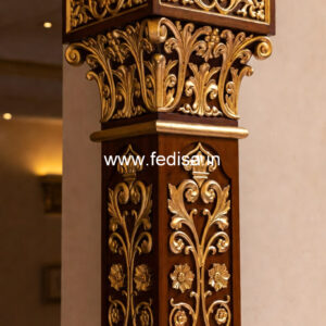 Wooden Pillar Designs That Feel Designer Homes