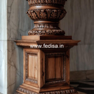Wooden Pillar Designs That Feel Royal Interiors