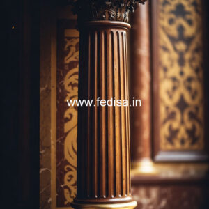 Wooden Pillar Design for Home Interiors