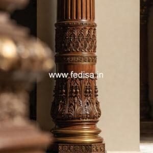 Wooden Pillar Design for Interior Concepts