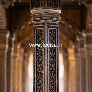 Wooden Pillar Designs That Impress Guests