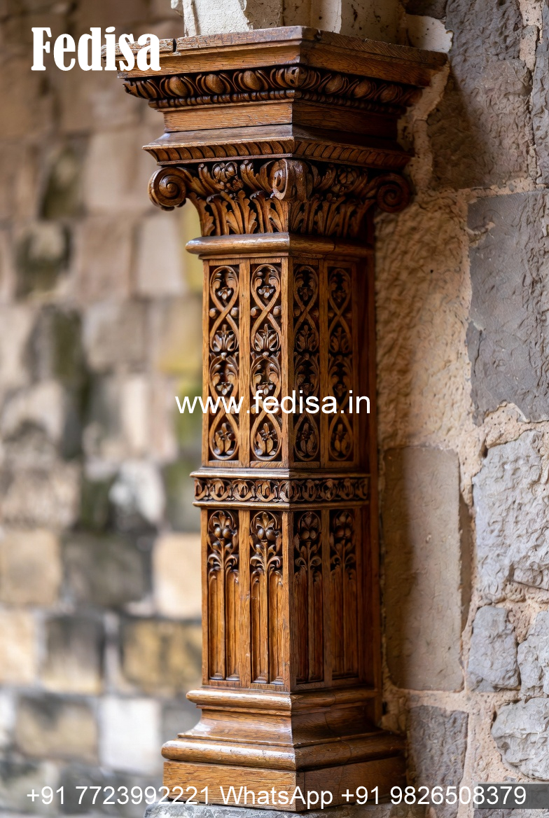 Wooden Pillar Ideas for Elegant Interiors