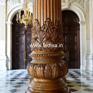 Wooden Pillar Designs That Feel Royal