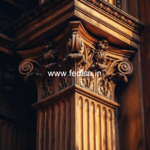 Wooden Pillar Designs for Elegant Homes
