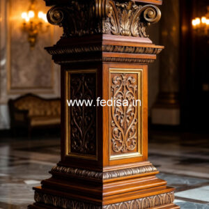 Wooden Pillar Designs That Look Like Luxury Villas