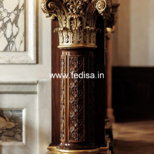 Wooden Pillar Designs That Feel Designer