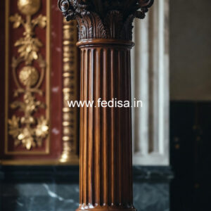 Wooden Pillar Designs That Feel Like Art Pieces