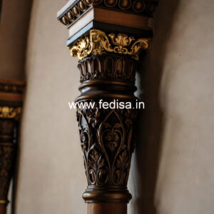 Wooden Pillar Designs That Look Rich & Elegant