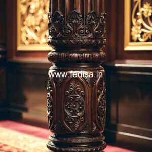 Wooden Pillar Designs That Look Artistic & Premium