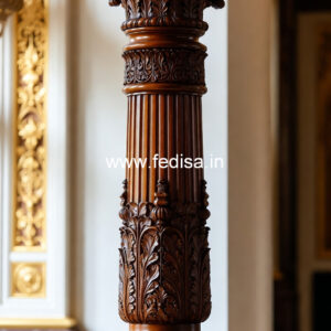 Wooden Pillar Designs That Feel Premium Style