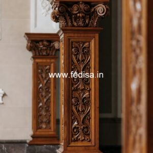 Wooden Pillar Designs That Look Classy Interiors
