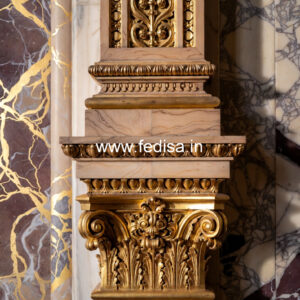 Indian Style Wooden Pillar Design