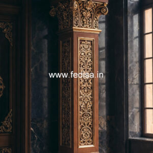 Wooden Pillar Design for Stylish Homes