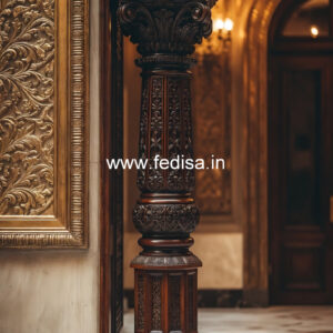 Stylish Wooden Pillar Designs for Home Decor