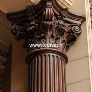 Wooden Pillar Designs for Elegant Spaces