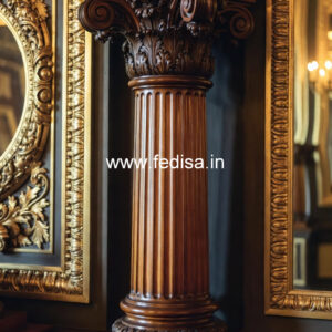 Wooden Pillar Designs for High-End Interiors