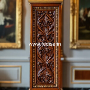 Wooden Pillar Designs for Grand Interiors