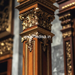 Wooden Pillar Designs That Feel Artistic