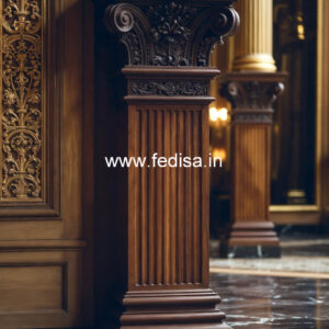 Wooden Pillar Designs That Look Eye-Catching