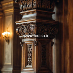 Wooden Pillar Designs That Make Spaces Grand