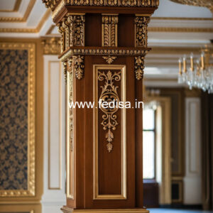 Wooden Pillar Designs That Look Premium Quality