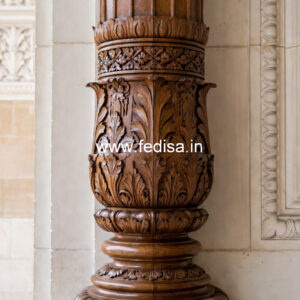 Wooden Pillar Design for Modern House