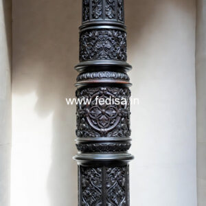 Indian Style Wooden Pillar Design