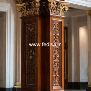 Wooden Pillar Designs That Shine