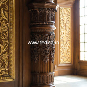 Wooden Pillar Designs That Feel Premium