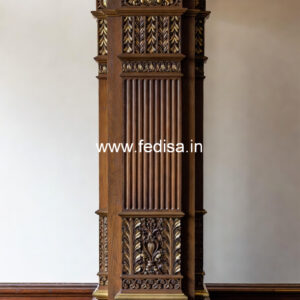 Wooden Pillar Designs That Feel Royal & Classy