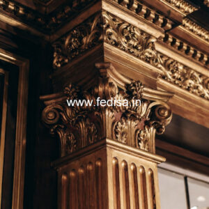 Wooden Pillar Designs That Feel Elegant & Stylish