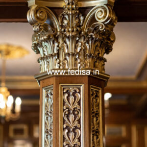 Wooden Pillar Designs That Feel Designer