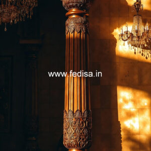 Wooden Pillar Designs That Feel Like Palace Decor